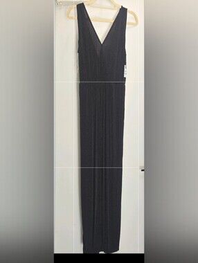 Black Sparkle Jumper With Wide Leg Pant